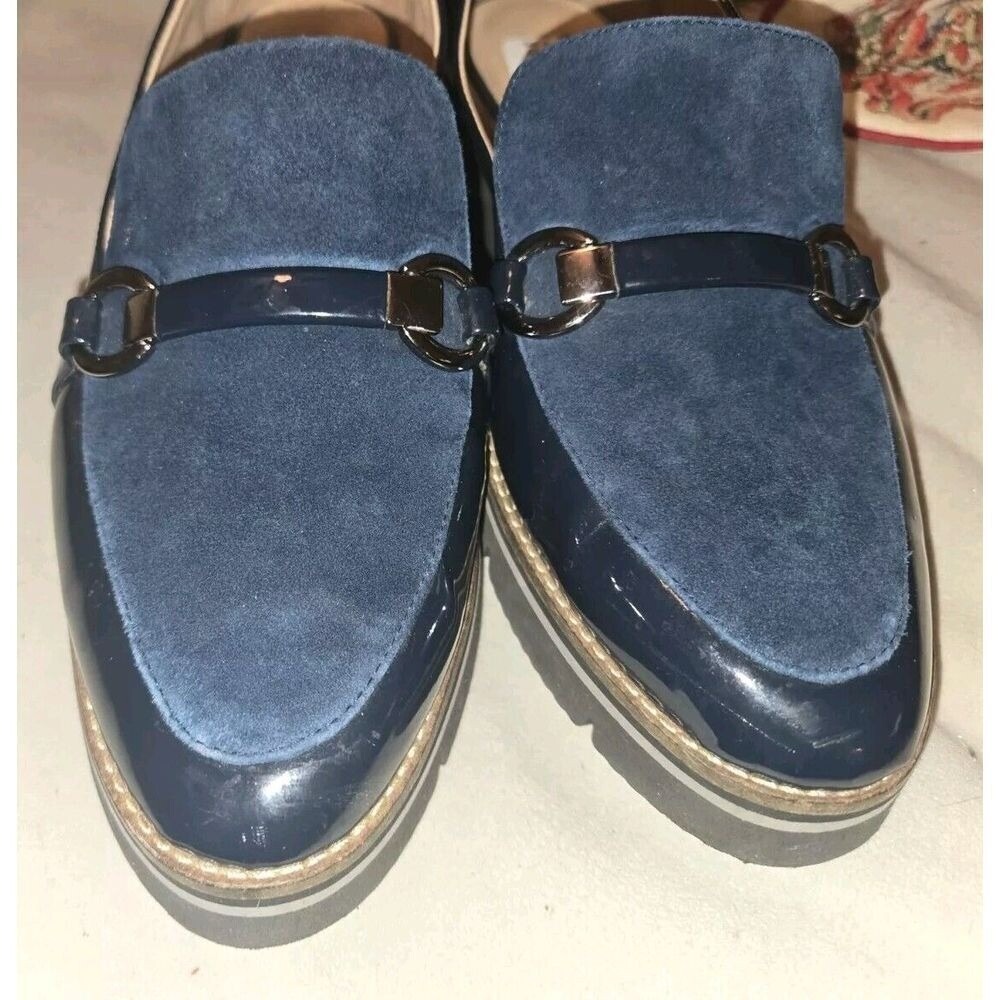 Alex Marie Women's Loafers Navy Blue Slip On Comfort Shoes Size 11M - Picture 2 of 11